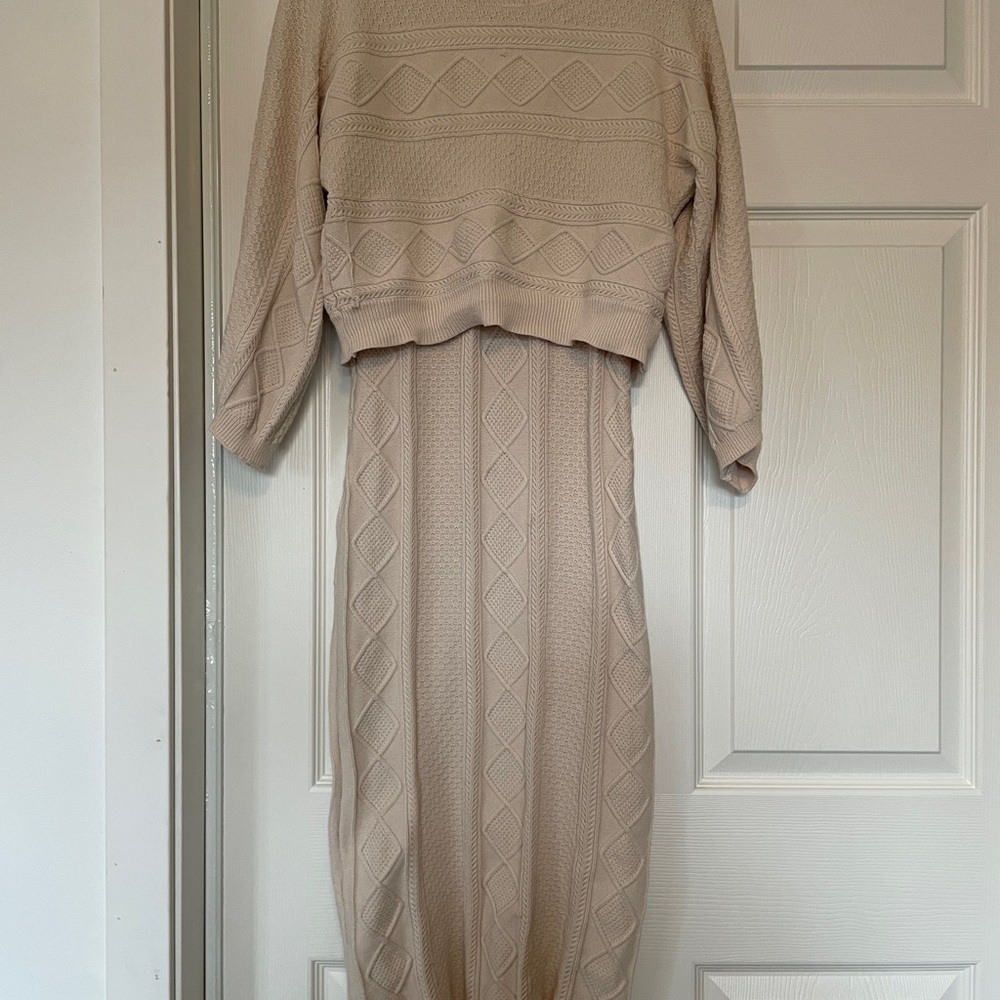 Anthropologie Knit Sweater Dress (M)